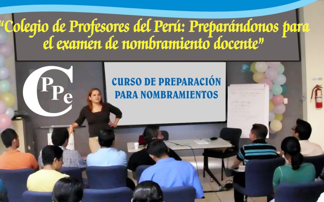 PREPARÁNDONOS PARA EL EXAMEN DE NOMBRAMIENTO