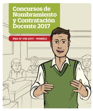 Concurso de Nombramiento y Contratación Docente 2017 – MINEDU
