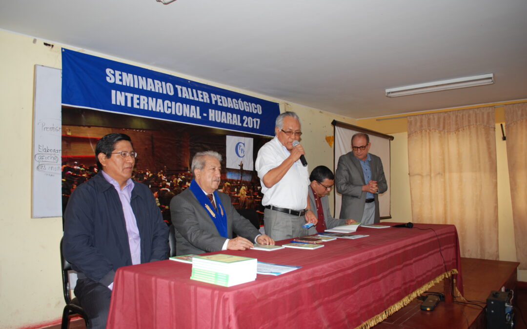 HUARAL 2017 – CLAUSURA DEL CURSO DE PREPARACIÓN PARA NOMBRAMIENTO, CONTRATACIÓN Y ASCENSO DE ESCALA.