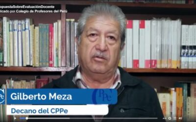 Decano Nacional explica la posición del Colegio de Profesores sobre la evaluación docente.