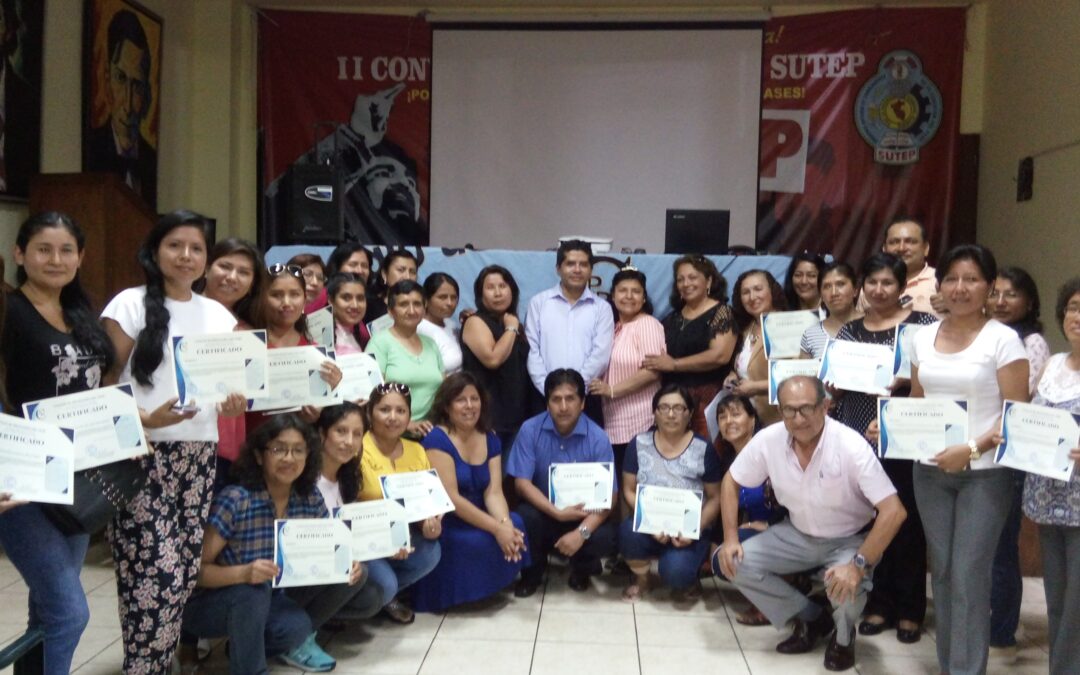 CLAUSURA DEL I CURSO DE ACTUALIZACIÓN PEDAGÓGICA 2018.