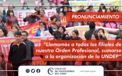 24 DE NOVIEMBRE: JORNADA DE LUCHA NACIONAL POR EL 6% DEL PBI PARA EDUCACIÓN