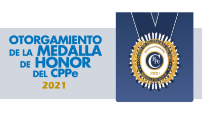 EL CPPe RECONOCE Y FELICITA A LOS EDUCADORES MERECEDORES DE LA MEDALLA DE HONOR 2021