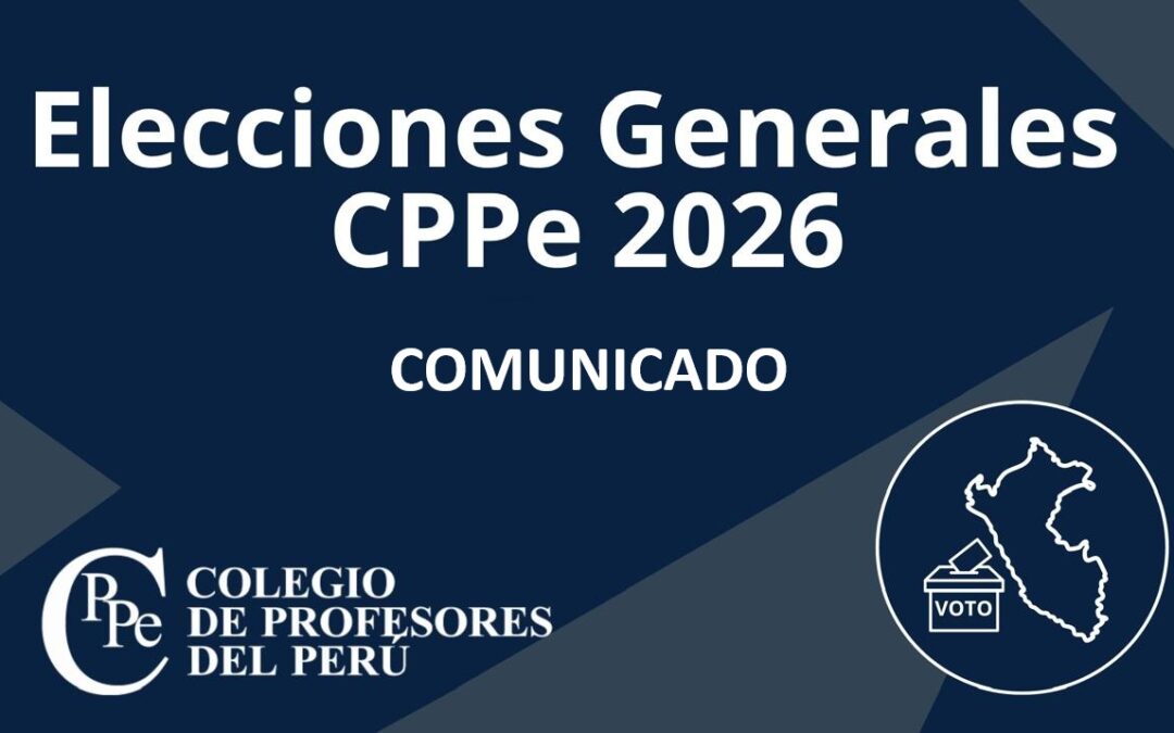 Reprogramación del Cronograma Electoral CEN 2026