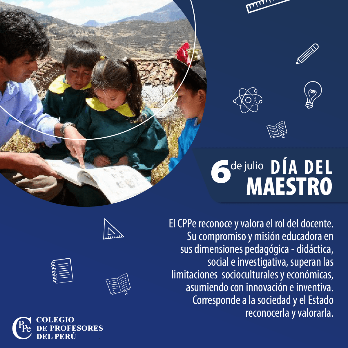 Los maestros del Perú se reinventaron para asumir su rol educador y merecen ser reconocidos y valorados por la sociedad y el Estado  